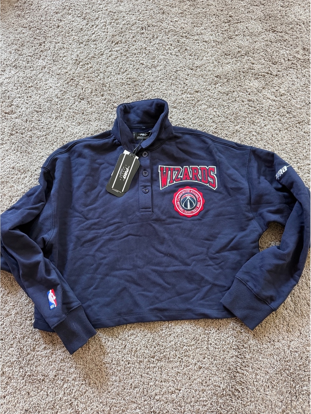 Pro Standard Washington Wizards NBA Pullover Sweatshirt - Size Small